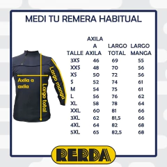 Remera Manga Larga con Cierre Negra T:XXS-XXL (2101901) en internet