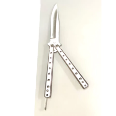 Cuchillo Navaja Mariposa Plateada (8520230) en internet