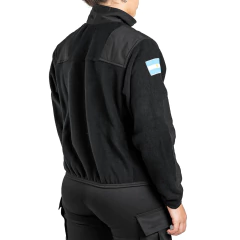 Campera Polar Americana Negra (5101171)