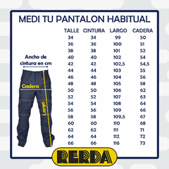 Bombacha Americana Rip Azul T:34-48 (1120856) en internet