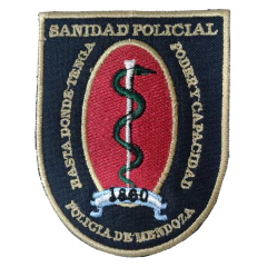 Escudo Brazo Sanidad Policial Mendoza (7709943) - comprar online