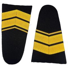 Hombrera Sargento Negra (7703703) - comprar online