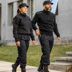 Tricota con Cuello Polera Forrada Azul (2301888) - Rerda S.A. - Sastrería Militar