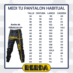 Bombacha Clásica Fit Rip Infantería T:34-48 (1121875) - tienda online