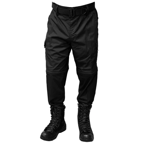 Pantalón Bermuda Cargo Premium Negra T:34-48 (1120458)