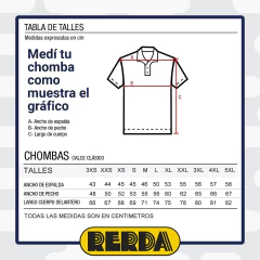 Chomba Polo Manga Corta Azul T:3XL-5XL (2101888) - Rerda S.A. - Sastrería Militar