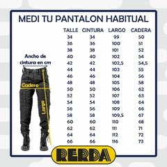 Bombacha Kadima Gabardina Negra T:38-48 (1120724)