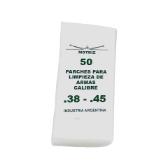 Paños para Limpiar Arma Calibre 38 al 45 (8513303)
