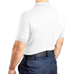 Chomba Polo Manga Corta Blanca T:3XL-5XL (2101203) en internet