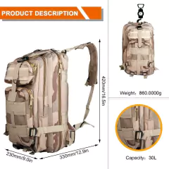 Imagen de Mochila Tactica Treeking 20 Litros (8708643)