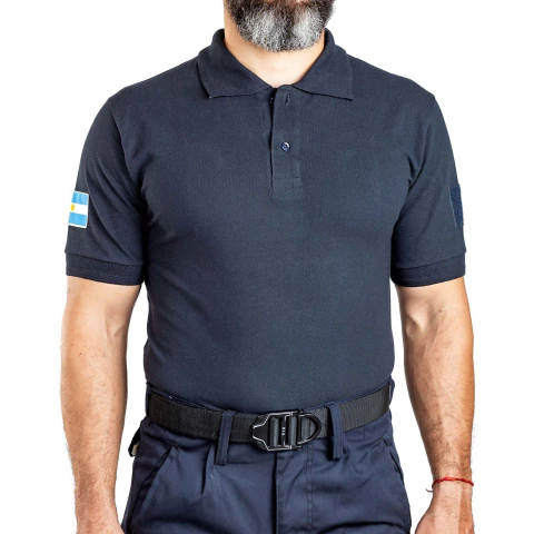 Chomba Polo Manga Corta Azul T:3XL-5XL (2101888)