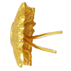 Rombo Metálico 22 mm Dorado (7707714) - comprar online