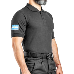 Chomba Polo Manga Corta Gris T:XXS-XXL (2103069) - comprar online