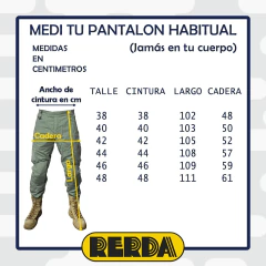 Imagen de BOMB COMBATE 1MG RIP STOP VERDE FP21025 34/48 (1120038)