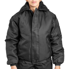 Campera Corta Cuello desmontable Negra (5101011) - tienda online