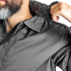 Campera Corta Cuello desmontable Gris (5101750) en internet