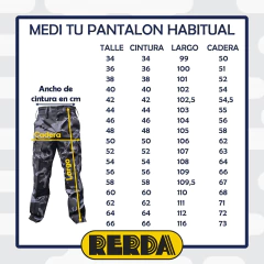 Imagen de Bombacha Clásica Rip Gris 2 Tonos T:50-54 - Saldo (1120880)