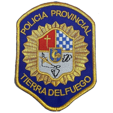 Escudo Brazo Policía Tierra del Fuego Gala (7709801)
