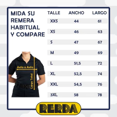 Remera de Combate Manga Corta Azul T:XXS-XXL (2103050) en internet