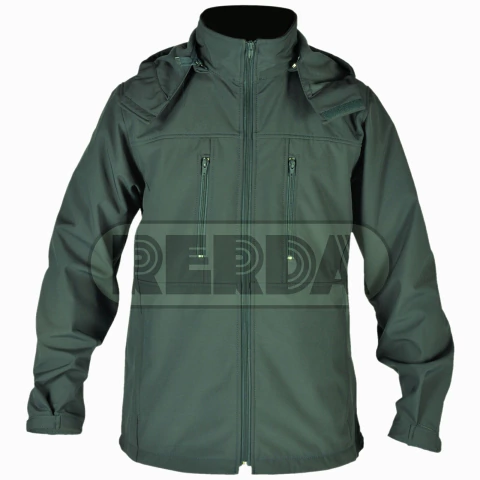 Campera Softshell Fraction Verde - Saldo (5101136)