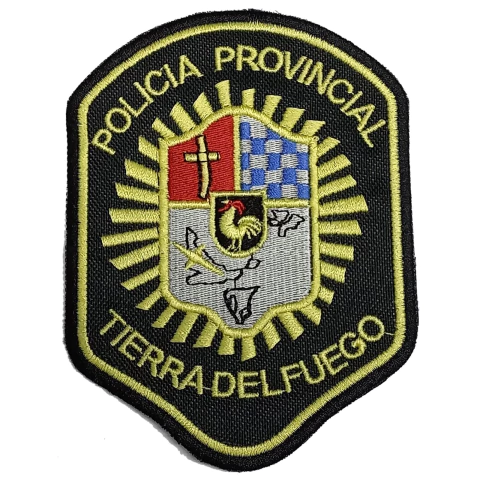 Escudo Brazo Policía Tierra del Fuego Diario (7709800)