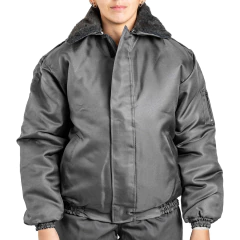 Campera Corta Cuello desmontable Gris (5101750) - tienda online