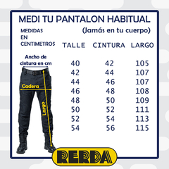 Bombacha Matkal Rip Negra T:50-54 (1120010) - comprar online