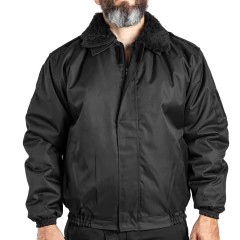 Campera Corta Cuello desmontable Negra (5101011) - comprar online