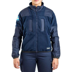 Campera Polar Policial Americana Azul (5101170) - tienda online
