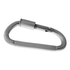 Mosquetón Metálico Gris Con Rosca (8520513) - comprar online