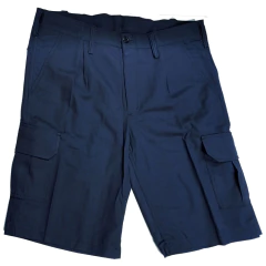 Bermuda Cargo Gabardina Azul T:56-60 (6401003) - comprar online