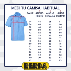 Camisa Manga Corta Celeste Neuquén T:46-50 - Saldo (4120240) - comprar online