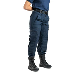 Bombacha Americana Fit Gabardina Azul T:34-48 (1121003) - comprar online