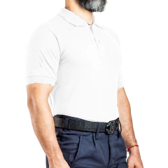 Chomba Polo Manga Corta Blanca T:3XL-5XL (2101203) - comprar online