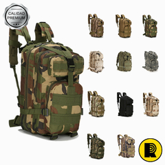 Mochila Táctica Camuflada 25 Litros Mediana 3d (8708610)