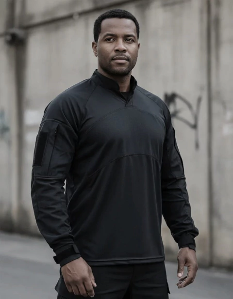 Bajo chaleco de combate negro (2103217)