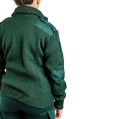 Tricota con Cuello Polera Forrada Verde (2301300) - comprar online