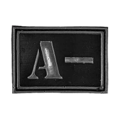 Pectoral goma grupo sanguíneo en baja visibilidad (8505800)