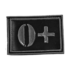 Imagen de Pectoral goma grupo sanguíneo en baja visibilidad (8505800)