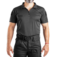 Imagen de Remera de Combate Manga Corta Negra T:XXS-XXL (2103090)