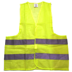 Chaleco Amarillo Fluor con cintas reflectivas (5101625)