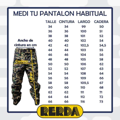 Imagen de Bombacha Clásica Rip Digital Woodland T:56-60 - Saldo (1120980)