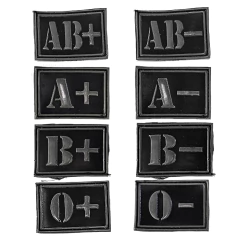 Pectoral goma grupo sanguíneo en baja visibilidad (8505800)