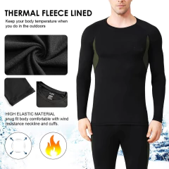 Conjunto primera piel negro con verde (3101949) - Rerda S.A. - Sastrería Militar