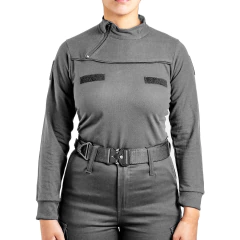 Imagen de Remera Manga Larga con Cierre Gris T:3XL-5XL (2101752)