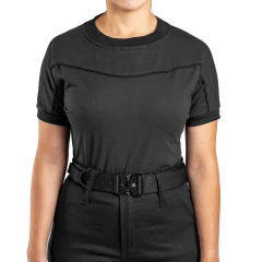 Imagen de Remera Manga Corta sin Cierre Negra T:3XL-5XL (2101556)