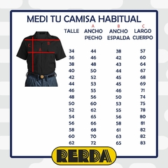 Camisa Manga Corta Cuello Solapa Negra T:46-50 (4120625) - comprar online