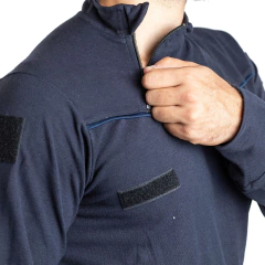 Remera Manga Larga con Cierre Azul T:XXS-XXL (2101496) en internet