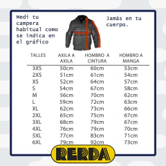Campera Palmaj Negra T:XXS-XXL (5101888) en internet
