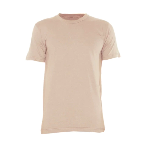 Remera Manga Corta Lisa Beige T:XXS-XXL (2220856)